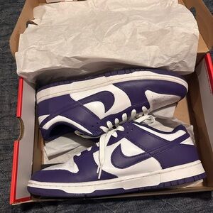 Men’s Nike Dunk Low Championship Purple